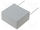 Capacitor: polypropylene; X2; 150nF; 18x8.5x14.5mm; THT; ±10%; 15mm MIFLEX