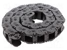 Cable chain; 1500; Bend.rad: 125mm; L: 999mm; Int.height: 21mm IGUS