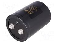 Capacitor: electrolytic; 470mF; 25VDC; Ø77x105mm; Pitch: 31.8mm KEMET