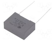Capacitor: polypropylene; X2; F863; 0.68uF; 310VAC; 26.5x18.5x10mm KEMET