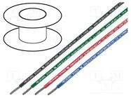 Wire; stranded; Cu; 18AWG; PVC; green; 300V; Class: 5; 1x18AWG HELUKABEL