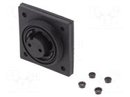 Connector: circular; socket; female; PIN: 2; 12A; 250V; IP68; UL94V-0 BULGIN