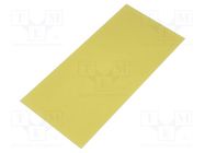 Laminate; FR4,epoxy resin; 1mm; L: 210mm; W: 100mm 