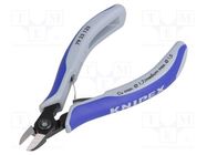 Pliers; side,cutting,precision; without chamfer KNIPEX