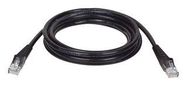 NETWORK CABLE, RJ45, CAT5E, 7FT, BLK