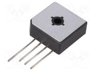 Bridge rectifier: single-phase; Urmax: 1kV; If: 15A; Ifsm: 300A DC COMPONENTS