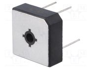 Bridge rectifier: single-phase; Urmax: 600V; If: 50A; Ifsm: 500A 