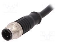 Connector: M12; plug; PIN: 5; male; A code-DeviceNet / CANopen BULGIN