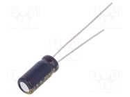 Capacitor: electrolytic; low ESR; THT; 2.2uF; 50VDC; Ø5x11mm; ±20% PANASONIC