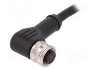 Connector: M12; plug; PIN: 3; female; A code-DeviceNet / CANopen BULGIN