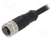 Connector: M12; plug; PIN: 3; female; A code-DeviceNet / CANopen BULGIN