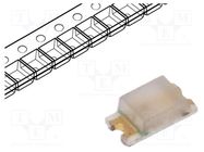 LED; SMD; 0603; yellow; 63÷100mcd; 1.6x0.8x0.55mm; 2.2V; 20mA; 54mW ROHM SEMICONDUCTOR