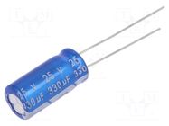 Capacitor: electrolytic; THT; 330uF; 25VDC; Ø8x16mm; Pitch: 3.5mm Jb Capacitors