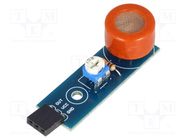 Sensor: atmospheric; gas; 5VDC; MQ-3; socket,pin header; I/O: 3 ROBOFUN