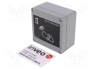 RFID reader; UNIQUE; HTTP,Modbus RTU,Modbus TCP,SNMP; ABS; IP65 INVEO