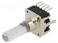 Encoder: incremental; THT; Illumin: LED; 24imp/revol; Pos: 24; 5VDC BOURNS