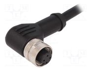 Plug; M12; PIN: 4; female; A code-DeviceNet / CANopen; IP67; 250V BULGIN