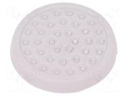 Multigate grommet; Ømount.hole: 50mm; light grey; Holes no: 36 HT HI TECH POLYMERS