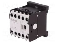 Contactor: 4-pole; NC + NO x3; 230VAC; 6A; DILER; screw terminals EATON ELECTRIC