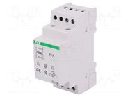 Transformer: mains; 8VA; 230VAC; 8V; 1A; for DIN rail mounting F&F