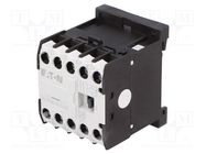 Contactor: 3-pole; NO x3; Auxiliary contacts: NC; 24VDC; 12A; DILEM EATON ELECTRIC