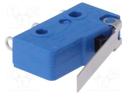 Microswitch SNAP ACTION; with lever; SPDT; 5A/250VAC; OFF-(ON) Marquardt 1050.5202