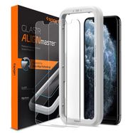 Spigen ALM Glas.tR Slim tempered glass for iPhone 11 / XR - 2 pcs., Spigen