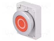 Switch: push-button; 30mm; Stabl.pos: 1; red; none; IP67; RMQ-Titan EATON ELECTRIC