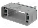 Enclosure: for HDC connectors; Han-Modular® ECO; IP20,IP65 HARTING