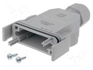 Enclosure for connectors: HDC; for cable; Han-Modular® ECO; IP65 HARTING