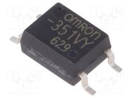 Relay: solid state; SPST-NO; Icntrl: 7.5mA; 110mA; max.350VAC; SMT OMRON Electronic Components