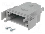 Enclosure: for HDC connectors; Han-Modular® ECO; for cable; IP20 HARTING