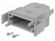 Enclosure for connectors: HDC; for cable; Han-Modular® ECO; IP20 HARTING