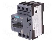 Motor breaker; 1.5kW; 220÷690VAC; for DIN rail mounting; 3RV2 SIEMENS