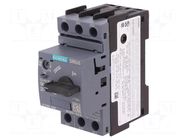 Motor breaker; 5.5kW; 220÷690VAC; for DIN rail mounting; Size: S0 SIEMENS