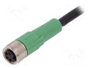 Cable: for sensors/automation; M8; PIN: 4; straight; 10m; plug; 4A PHOENIX CONTACT