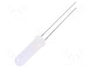 LED; pink; 5mm; 150÷220mcd; 140°; Front: convex; 2.7÷3.4VDC OPTOSUPPLY