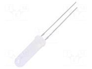LED; red; 5mm; 68÷100mcd; 140°; Front: convex; 1.8÷2.6VDC OPTOSUPPLY