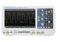 Oscilloscope: mixed signal; Ch: 2; 100MHz; 20Mpts; 1n÷500s/div ROHDE & SCHWARZ