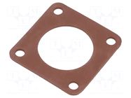 Socket gasket; size 14S; CM; Gasket: NBR caoutchouc HIRSCHMANN