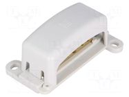 Connector: terminal block; screw terminal; grey; ABS; 10÷16mm2 PAWBOL
