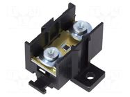 Connector: terminal block; 76A; screw terminal; black; 16mm2 PAWBOL