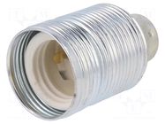 Lampholder: lamp; E27; Ø: 38mm; steel; L: 50mm PAWBOL