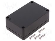 Enclosure: multipurpose; X: 64mm; Y: 98mm; Z: 34mm; 1550Z; aluminium HAMMOND