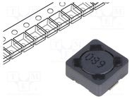 Inductor: wire; SMD; 68uH; 610mA; 520mΩ; ±20%; 7.3x7.3x3.4mm Viking