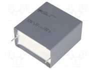 Capacitor: polypropylene; X2; F863; 6.8uF; 41.5x44x24mm; THT; ±10% KEMET