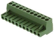 TERMINAL BLOCK PLUGGABLE, 11 POSITION, 24-12AWG, 5MM