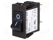 Circuit breaker; Urated: 240VAC; 60VDC; 15A; DPST; Poles: 2; MCB SCHURTER