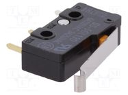 Microswitch SNAP ACTION; 5A/250VAC; SPDT; Rcont max: 30mΩ; Pos: 2 OMRON Electronic Components