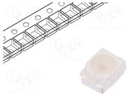 LED; SMD; 3528,PLCC2; green; 355÷1120mcd; 3.5x2.8x1.9mm; 120°; 20mA LITEON